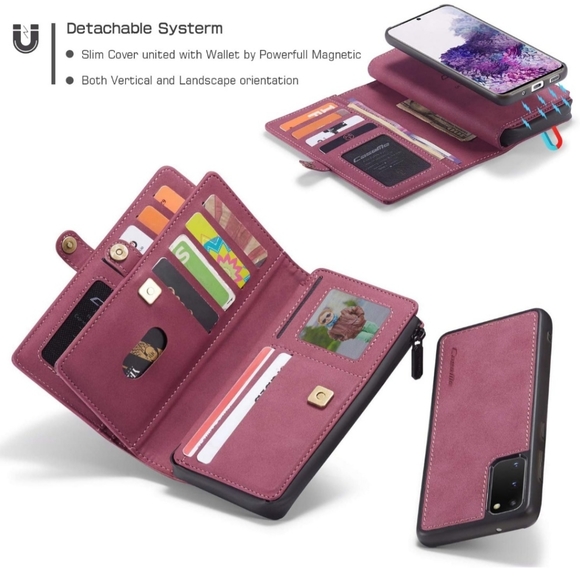 CaseMe Leather Proctective Wallet for Samsung Galaxy S20 5G 6.2 inch - Picture 5 of 12